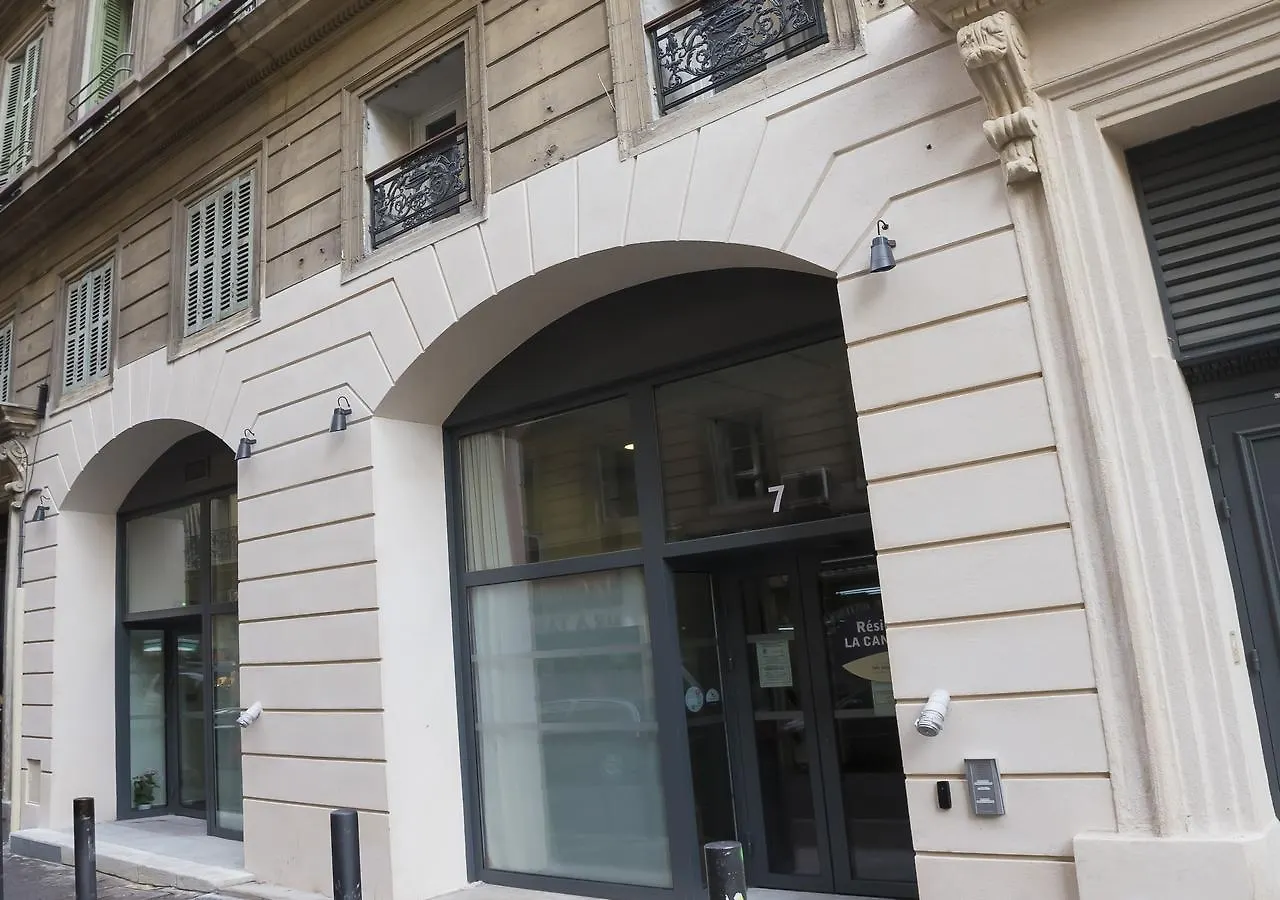 ** Lägenhetshotell Residence La Canebiere Marseille Frankrike